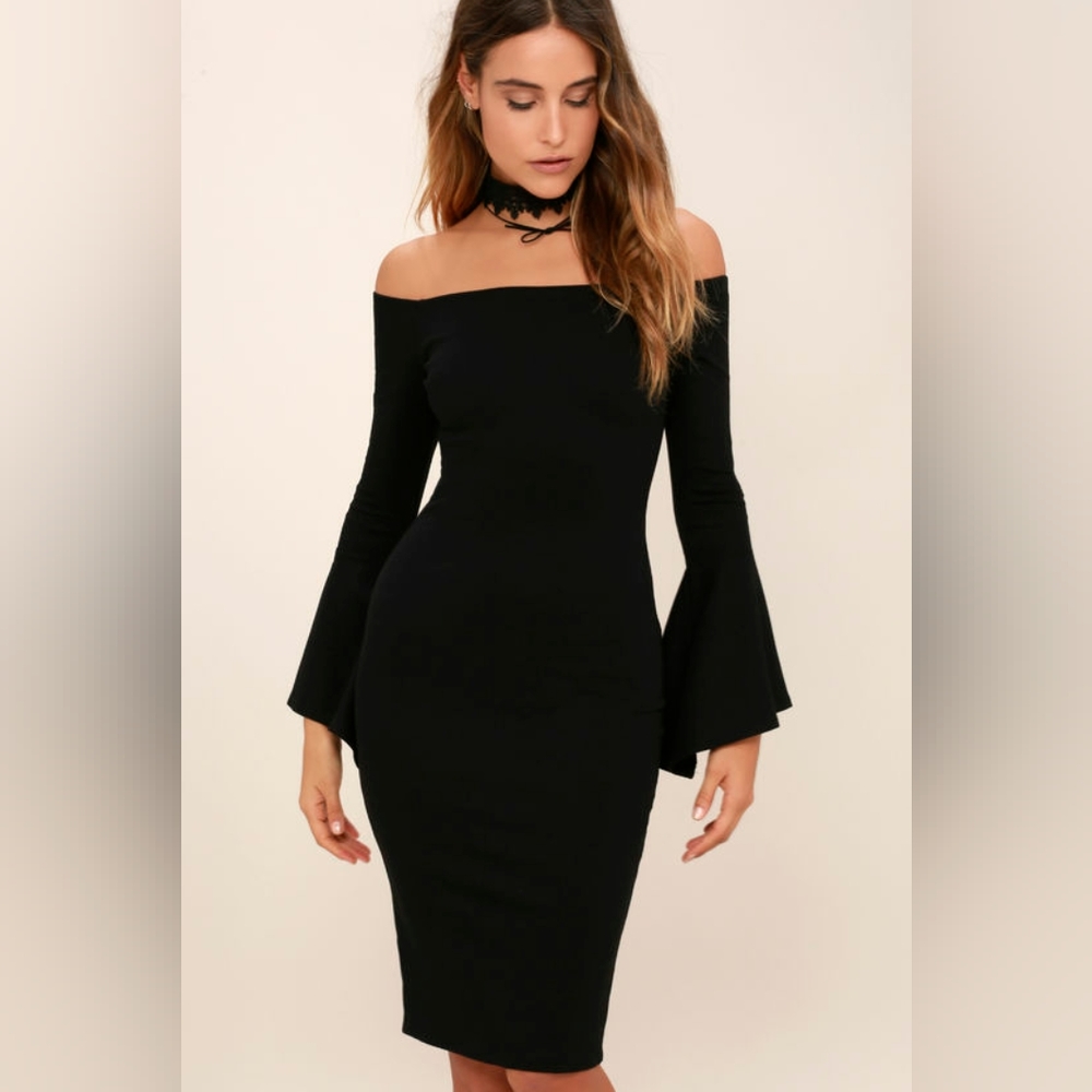 NWT! Lulu's Off Shoulder Dress XL